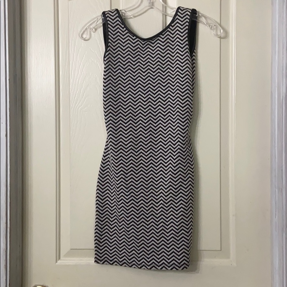 NWOT chevron dress